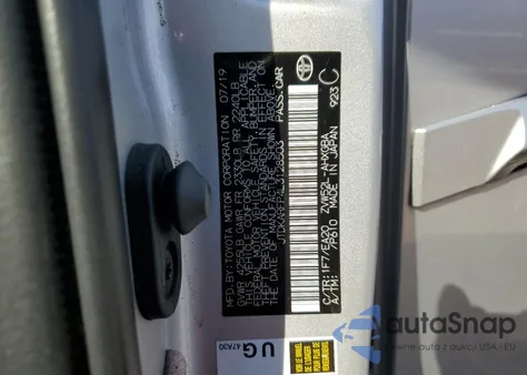 2020 Toyota Prius Prime Le from USA, damaged, VIN JTDKARFP4L3128503